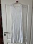 фабрично плетена  бяла дълга елегантна рокля миди midi дължина , снимка 4