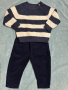 Джинси/дънки с пуловер ZARA, 92 (18-24), снимка 1 - Детски комплекти - 44708599