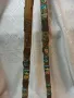 2 тиролски бастуна -и двата бастуна са почти пълни с типичните знаци ,значки ., снимка 4