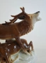 Порцеланова фигурка на елени - Thuringia, Германия, снимка 5
