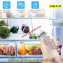 Комплект за почистване на дренажите на хладилника - 5 части - КОД 4155, снимка 11