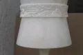 Лампа от бял мрамор, снимка 4