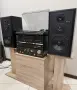 🔊Ретро аудио система - сет TECHNICS - усилвател, двукасетъчен дек, тунер, грамофон + колони🔊, снимка 2