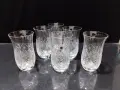 кристални чаши за вода безалкохолно , снимка 2