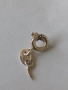 Сребърна карабинка закопчалка 43134, снимка 3