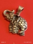 Сребърен медальон с формата на Слон амулет за късмет ювелирна изработка 49808, снимка 6