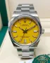 Rolex Oyster Perpetual 36mm Steel Tiffany Blue Dial Automatic Дамски Различни Варианти, снимка 11