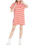 Tommy Hilfiger Jeans essential stripe polo dress relaxed fit - страхотна дамска рокля, снимка 2