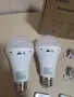 Комплект акумулаторни LED крушки с цокъл E27, марка Ylatoial, с вградена батерия, дистанционни , снимка 2