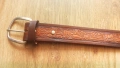 BELT LEATHER MADE IN USA размер S / M колан естествена кожа - 1958, снимка 2