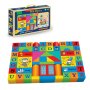 Играчка пъзел с блокчета за строене, снимка 1 - Игри и пъзели - 42667117