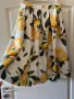 Нова разкошна елегантна пола свеж лимонен принт лимон лимони , снимка 2