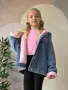 💓Детски Дънково Яке 💓Лого Бродирано , снимка 3
