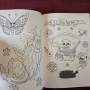 Сборник - модели за татуировки / Tattoo Designs. Creative Coloring for Grown-Ups, снимка 3