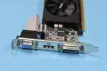 Видео карта Gigabyte 710GT Hdmi VGA DVI - с активно охлаждане, снимка 2
