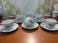 Български порцелан чаши за чай , снимка 1 - Антикварни и старинни предмети - 44465801