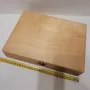 красива кутия от масивно дърво, снимка 1