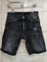 Нови! H&M DENIM дънкови къси панталони за момче размер 165 см., снимка 1