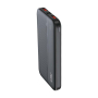 Външна батерия 10000 mah Power Bank V-TAC черна, снимка 1 - Външни батерии - 44516390