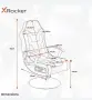 Геймърски стол X-Rocker Junior 2.1 Audio Gaming Chair LED от Secretlab TITAN Evo., снимка 5