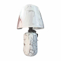 Стилна нощна лампа с елегантен мраморен дизайн, снимка 5
