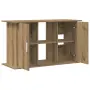 vidaXL Стойка за аквариум, дъб, 101x41x58 см, инженерно дърво, снимка 1
