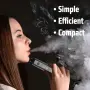 Steam Device Преносим вапорайзер за сухи билки OLED дисплей Изпарител за билки IOUQ керамичен, снимка 5