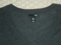 Сива блуза H&M с V - образно деколте, снимка 1