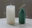 3D молив голям силиконов молд форма смола гипс шоколад свещ декор, снимка 1