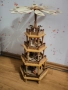  Коледна дървена играчка въртележка Германия , снимка 2