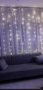 Коледна завеса от лампички – 320 LED светлини (3 м × 3 м) , снимка 4