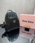 Черна раница MiuMiu /SG04, снимка 1