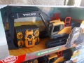 ОГРОМЕН RC рудничарски минен багер Dickey Toys Volvo , 60 см , 3 год + , жълто и сиво, снимка 7