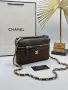 Chanel Елегантна Дамска Чанта С Верижка И Златисти Детайли Различни Цветове Код SEM-805, снимка 1