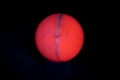 Сфера от флуоресцентен манганокалцит 50mm, снимка 1