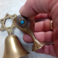 Еврейски месингов лот, снимка 2 - Декорация за дома - 42249882