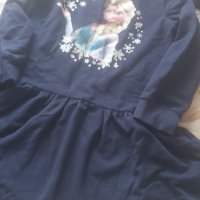Детска рокля на Елза , снимка 1 - Детски рокли и поли - 42111444