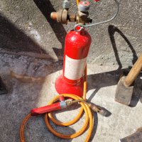 Газова горелка с бутилка rothenberger, снимка 1 - Други инструменти - 42469414