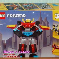 Продавам лего LEGO CREATOR 31124 - Супер Робот, снимка 1 - Образователни игри - 35988589
