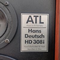 ATL Hans Deutsch HD 308i, снимка 6 - Тонколони - 40465012