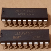 LM3914, LM3915 dot/bar display driver, снимка 1 - Друга електроника - 44755838