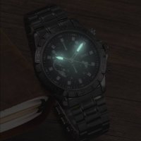 Мъжки стилен часовник с гривна, снимка 4 - Мъжки - 41755905