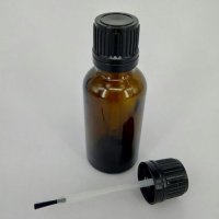 Стъклени шишенца с капкомер за етерични масла и тинктура, снимка 4 - Хранителни добавки - 38973450