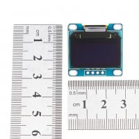 0,96 инча 4-пинов IIC I2C OLED дисплей модул 12864 / син, снимка 7 - Друга електроника - 35807699