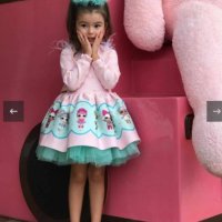 Рокля с кукли Лол , снимка 2 - Детски рокли и поли - 41814534