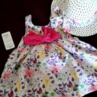 Нова бебешка рокля , снимка 1 - Бебешки рокли - 41616008
