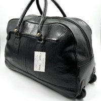 Пътна чанта от естествена кожа с колела, снимка 6 - Чанти - 32349911