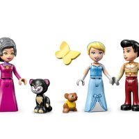 LEGO® Disney Princess™ 43206 - Замъкът на Пепеляшка и Чаровния принц, снимка 5 - Конструктори - 44336364