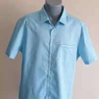 Hugo Boss Byolo Pique Cotton Slim Fit Mens Size 2XL НОВО! ОРИГИНАЛНА Риза!, снимка 9 - Ризи - 44196816