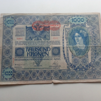 1000 крони 1902 Австрия * Австро - Унгария, снимка 1 - Нумизматика и бонистика - 36141299